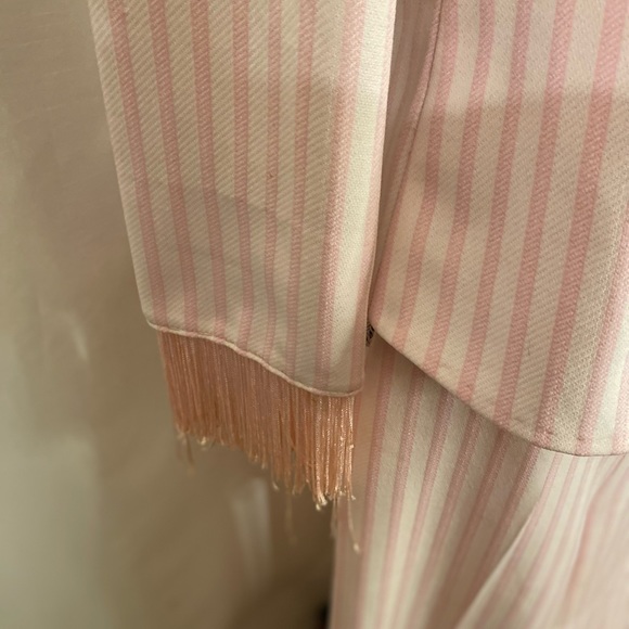 1970’s Vintage Disco Pink Suit with Fringe - Picture 6 of 14